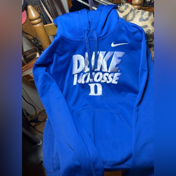 Nike Tops - Nike Women’s Therma-Fit  Duke University Lacrosse Hoodie Size Small